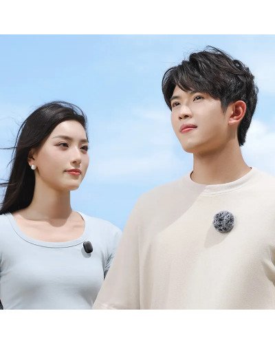 Ulanzi A30 Wireless Lavalier Tiny Microphone System with Type C & Lightning Connector