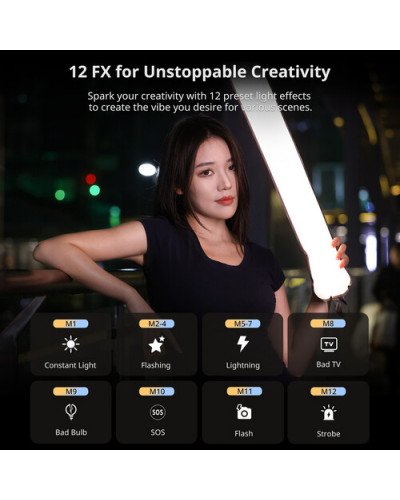 Ulanzi UA20 20W Portable Air Tube Bi-Color LED Light