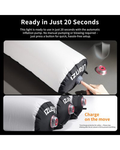 Ulanzi AL60 60W Inflatable Bi-Color LED Air Tube Light