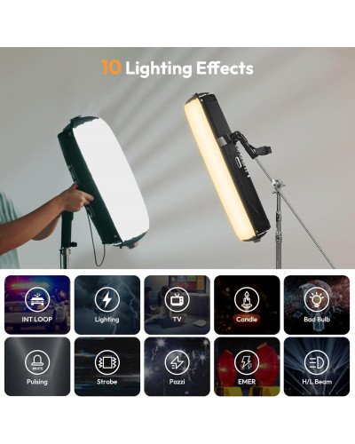 Ulanzi AL120 120W Inflatable Bi-Color LED Air Tube Light