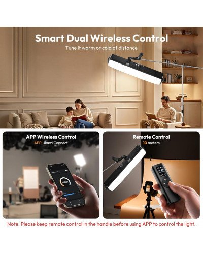 Ulanzi AL120 120W Inflatable Bi-Color LED Air Tube Light