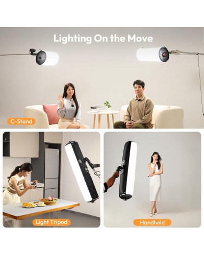 Ulanzi AL120 120W Inflatable Bi-Color LED Air Tube Light