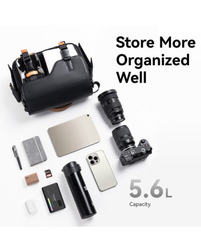 Ulanzi MS12 Messenger Bag of 5.6L Capacity Black