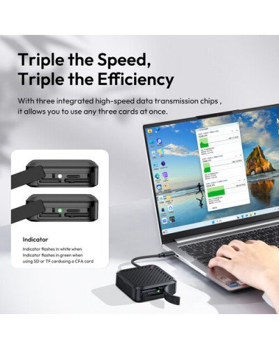 Ulanzi CRC10 3-in-1 Card Reader Case Ulanzi CRC10 3-in-1 Card Reader Case