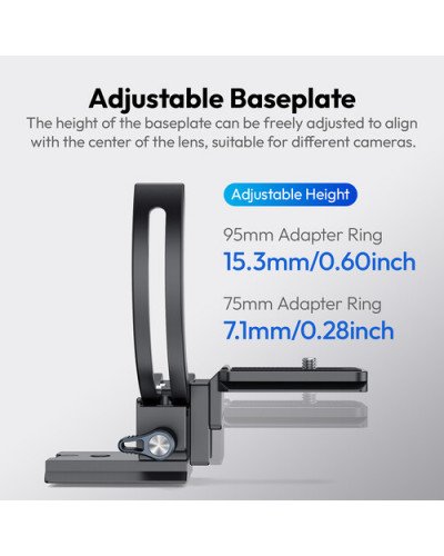 Ulanzi CA03 Horizontal-to-Vertical Adapter Ring (95mm)