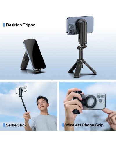 Ulanzi JJ03 3in1 Magnetic Phone Tripod with Remote Control