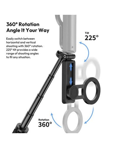 Ulanzi JJ03 3in1 Magnetic Phone Tripod with Remote Control