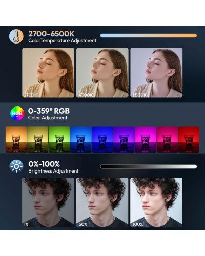 Ulanzi LM-P40RGB 40W RGB Portable Video Light