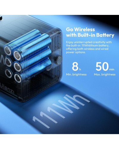 Ulanzi ML100Bi 100W Bi Color COB Video Light with Built-In Battery