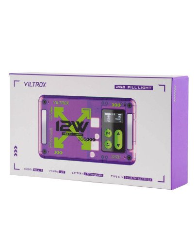 VILTROX RB-V12 Magnetic Portable RGB LED Light