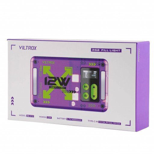 VILTROX RB-V12 Magnetic Portable RGB LED Light