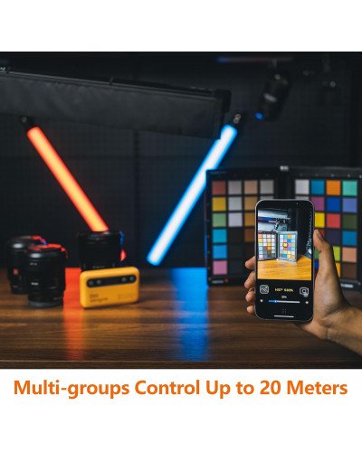 VILTROX K60 20W Handheld RGB LED Light Stick Black (22.8")