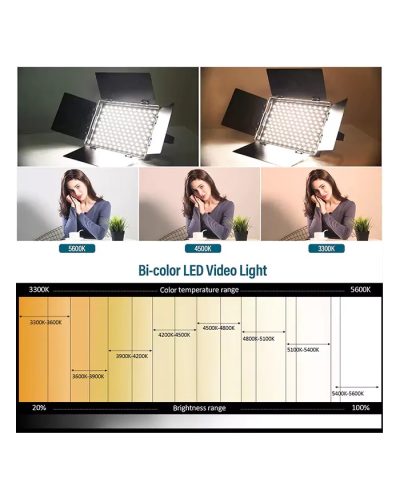 VILTROX VL-S50T 50W Bi-Color LED Light Panel VILTROX VL-S50T 50W Bi-Color LED Light Panel