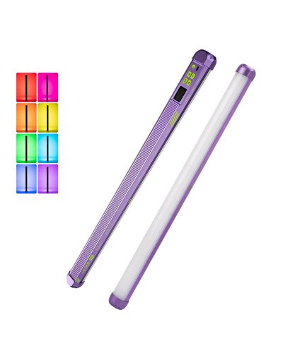 VILTROX K60V 20W Handheld RGB LED Light Stick Neon Purple (22.8")