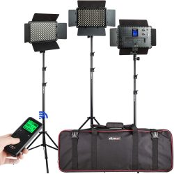 VILTROX VL-S192T 45W Bi-Color LED Video Light (3 Pack)