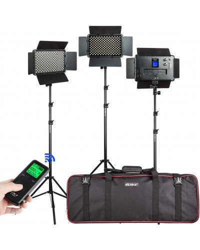 VILTROX VL-S192T 45W Bi-Color LED Video Light (3 Pack)