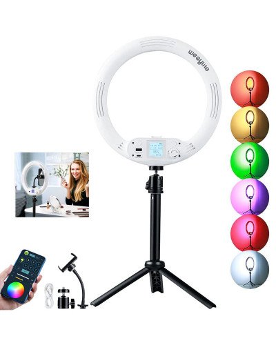 VILTROX WE-9 RGB Live Broadcast Ring Light (10.4")