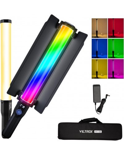 VILTROX H18 Double-Sided Bi-Color & RGB LED Tube Light (22.4")