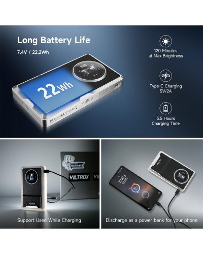 VILTROX Retro 12X RGB LED Light VILTROX Retro 12X RGB LED Light