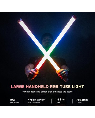 VILTROX P12 10W RGB LED Pixel Light Stick (22.76") VILTROX P12 10W RGB LED Pixel Light Stick (22.76")