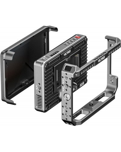 VILTROX DC-X3 6" Touchscreen HDMI/SDI On-Camera Monitor with Cage