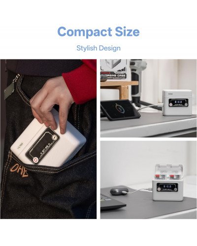 VILTROX BT-E6 Camera Battery Charging Case Power Bank for Canon LP-E6 (Battery Not Included) VILTROX BT-E6 Camera Battery Charging Case Power Bank for Canon LP-E6 (Battery Not Included)