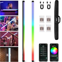 VILTROX K90 2 Kit 30W Handheld RGB LED Light Stick Black (38.31")