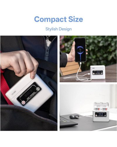 VILTROX BT-FZ100 Camera Battery Charging Case Power Bank for Sony NP-FZ100 (Battery Not Included)