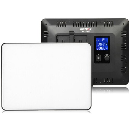 Viltrox VL-200T Bi-Color LED Light with LCD Display and Wireless Management