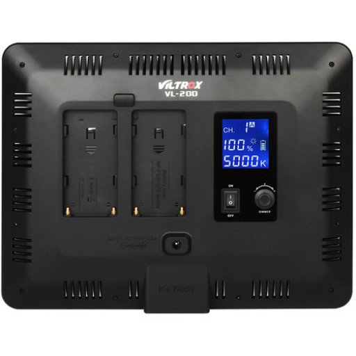 Viltrox VL-200T Bi-Color LED Light with LCD Display and Wireless Management