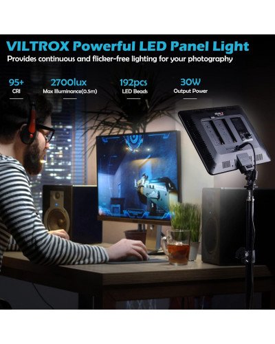 Viltrox VL-200T Bi-Color LED Light with Stand Viltrox VL-200T Bi-Color LED Light with Stand