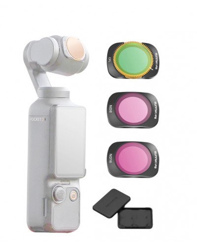 DJI Osmo Pocket 3 Filter Accessories CPL/ND8/ND16 3 Mix Filters