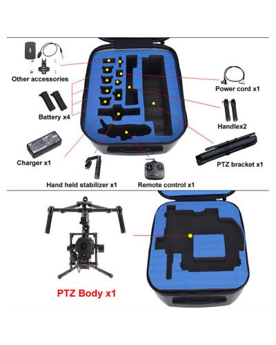 Hardshell Backpack Shoulder Bag Box for DJI Ronin-MX