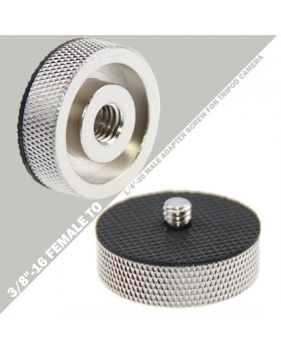 1/4 Male To 3/8 Female Screw Adapter