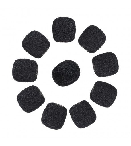 10Pcs Mini Lapel Headset Microphone Mic 