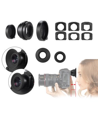 Andoer 1.51X Fixed Focus Viewfinder Eyepiece Eyecup Magnifier Lens