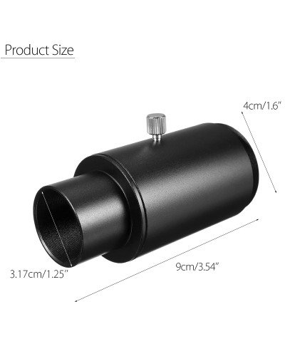 Aluminum T2 Adapter Telescope Extension Tube 1.25 inch Telescope Mount canon