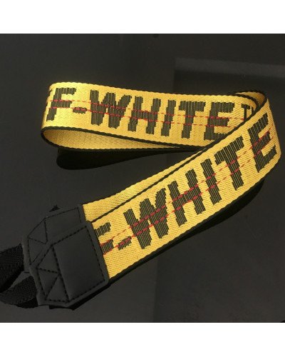 Off White Neoprene Neck Strap for cameras