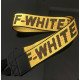 Off White Neoprene Neck Strap for cameras