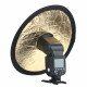 2in1 30cm Gold Silver Portable Folding Reflector