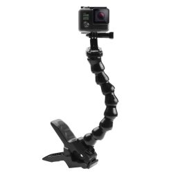 /Jaws Flex Clamp Mount with Adjustable Neck for Gopro Hero5 /6/7/8/9/10/12/13