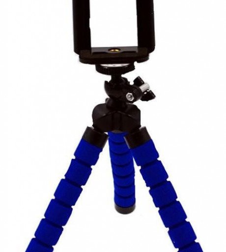 Blue Flexible Tripod
