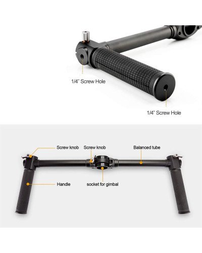 Zhiyun Crane 2 Dual Handheld Extended Handlebars