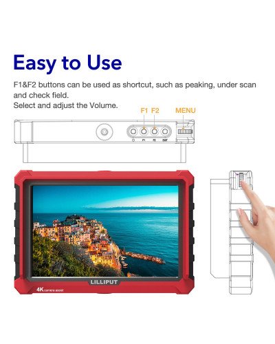 Lilliput A7S 7" Full HD Monitor with 4K Support