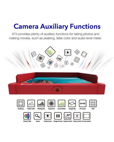 Lilliput A7S 7" Full HD Monitor with 4K Support