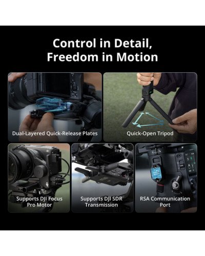 DJI RS 5 Gimbal Combo Kit with AI Tracking Module & Briefcase Handle