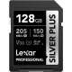 Lexar 128GB Professional SILVER PLUS UHS-I V30 SDXC Memory Card R:205MB/s W:150MB/s Lexar 128GB Professional SILVER PLUS UHS-I V30 SDXC Memory Card R:205MB/s W:150MB/s