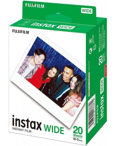 Fujifilm Instax Wide Colour Film (20 Sheets)
