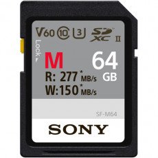 Sony 64GB SF-M UHS-II SDXC Memory Card Sony 64GB SF-M UHS-II SDXC Memory Card
