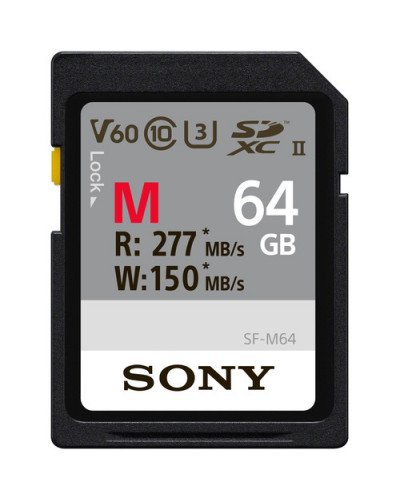 Sony 64GB SF-M UHS-II SDXC Memory Card